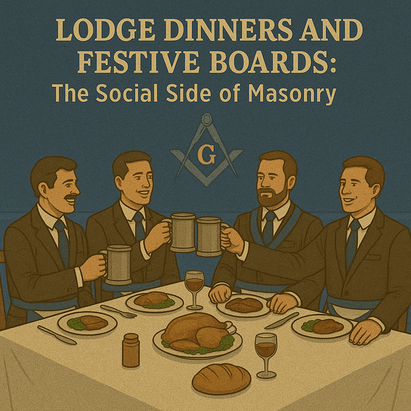 Lodge Dinners and Festive Boards: The Social Side of Masonry - Masonic Mugs
