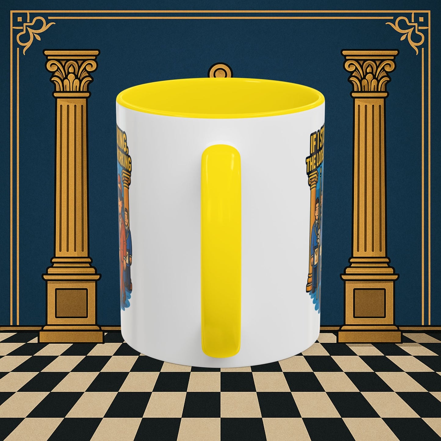 Masonic Mugs - Walking the Masonic Path - Senior Deacon Printify