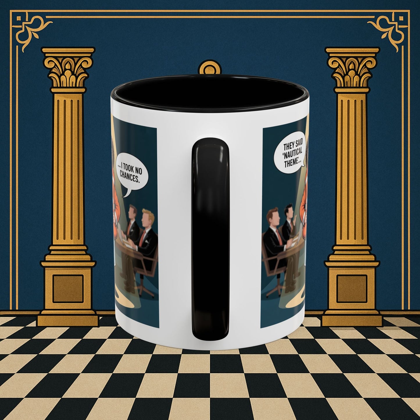 Masonic Mugs - Boardroom Baa - Royal Ark Mariner Printify