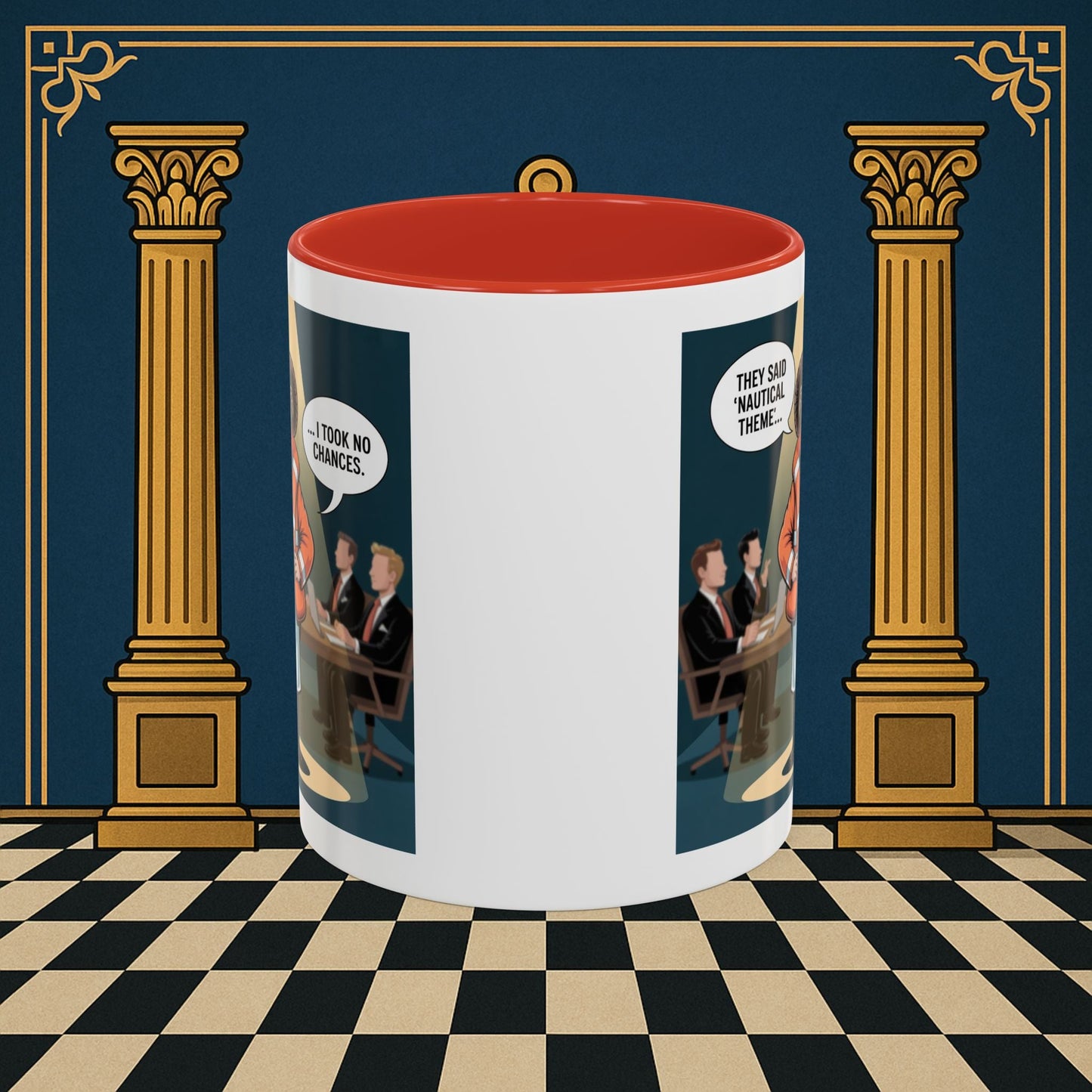 Masonic Mugs - Boardroom Baa - Royal Ark Mariner Printify