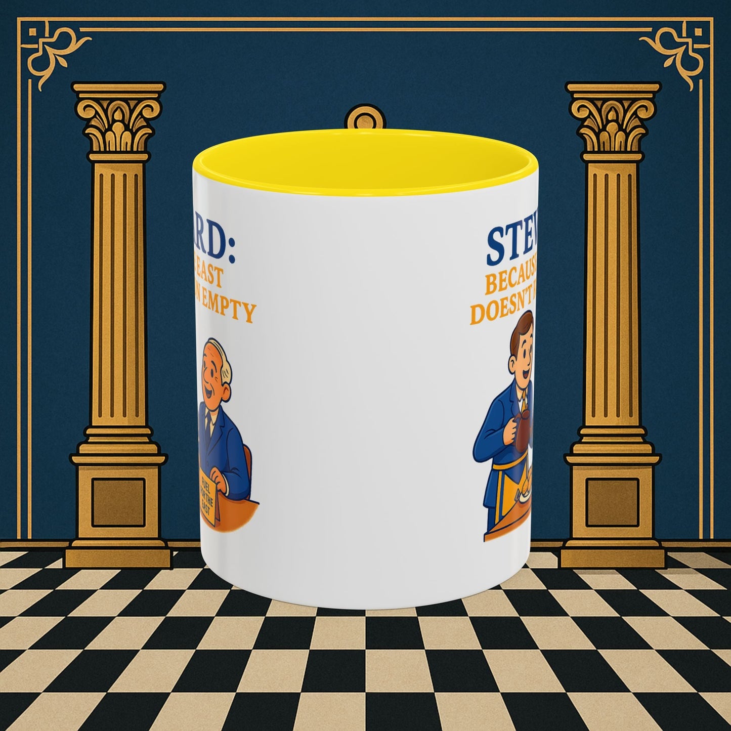 Masonic Mugs - Tea and Empires - Steward Printify