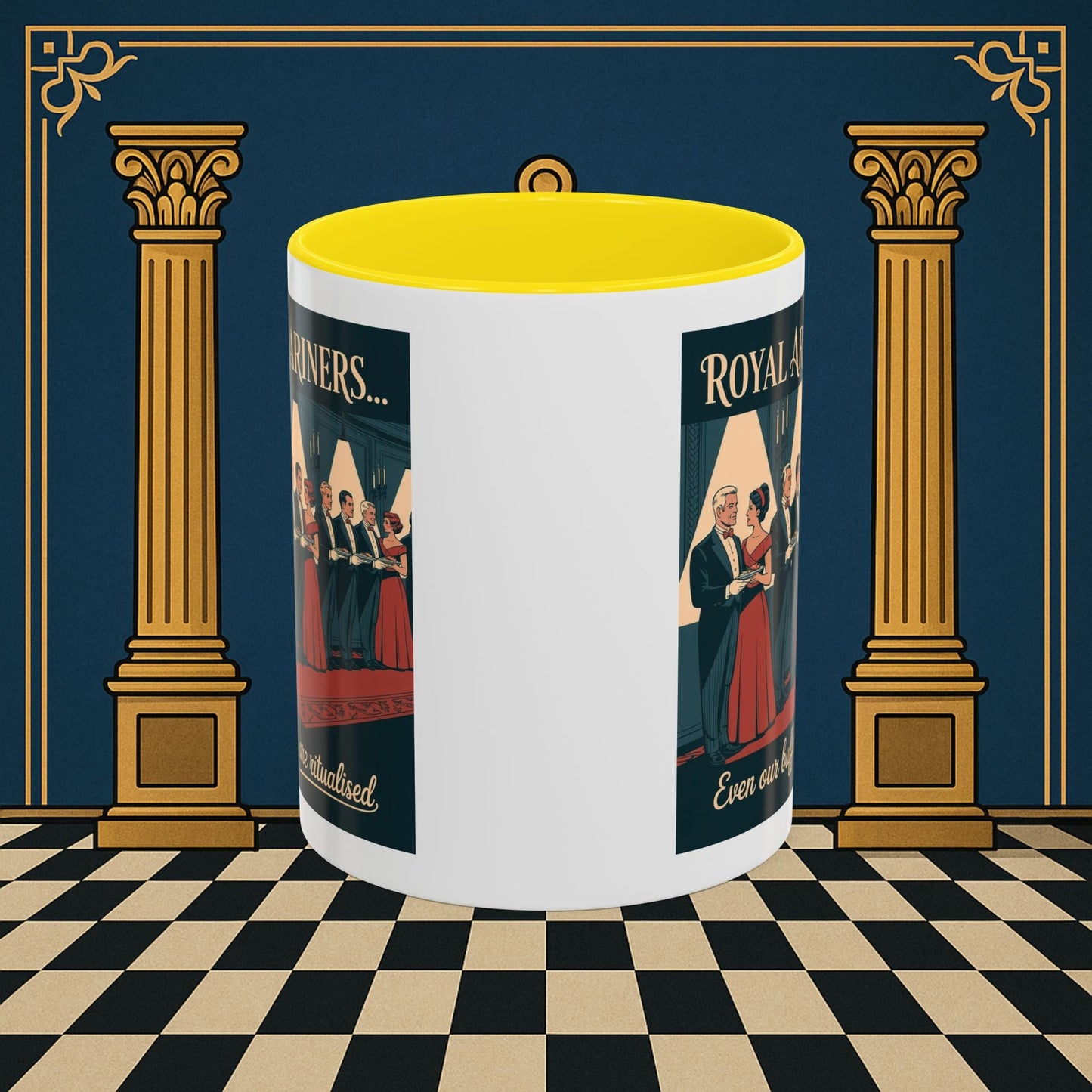 Masonic Mugs - Synchronized Service - Royal Ark Mariners Printify