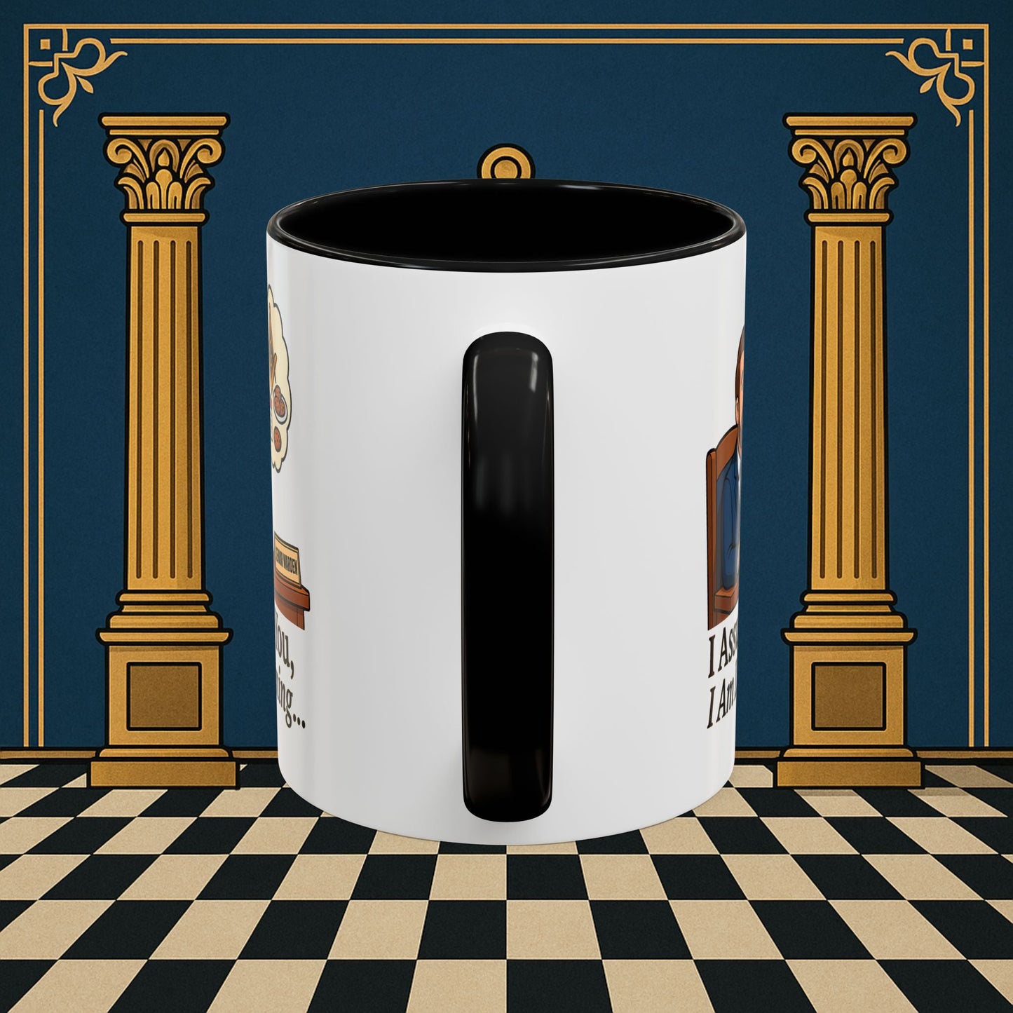 Masonic Mugs - Masonic Musings - Senior Warden Printify