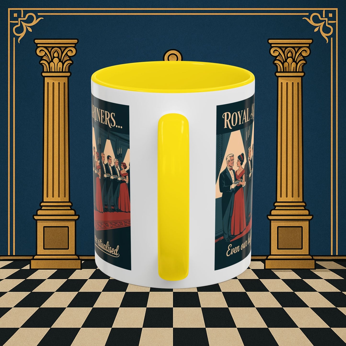 Masonic Mugs - Synchronized Service - Royal Ark Mariners Printify