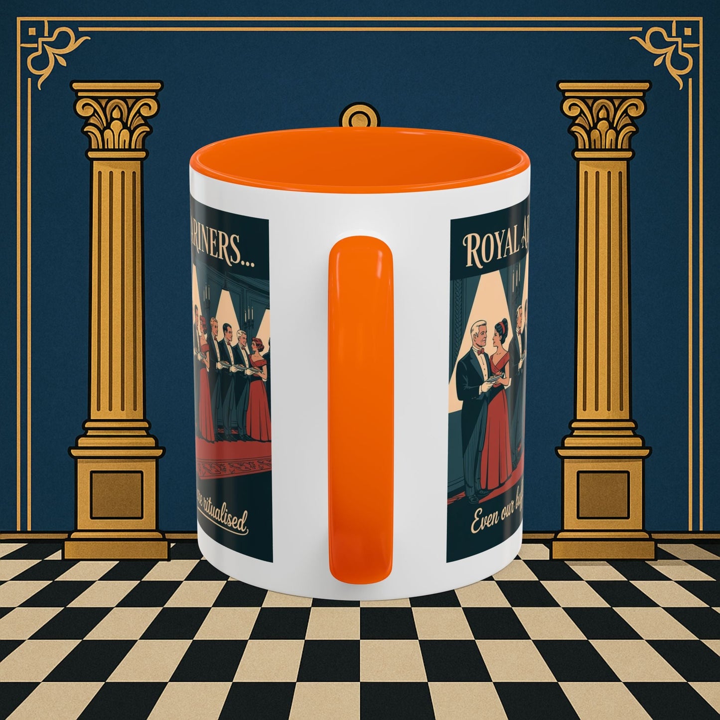Masonic Mugs - Synchronized Service - Royal Ark Mariners Printify
