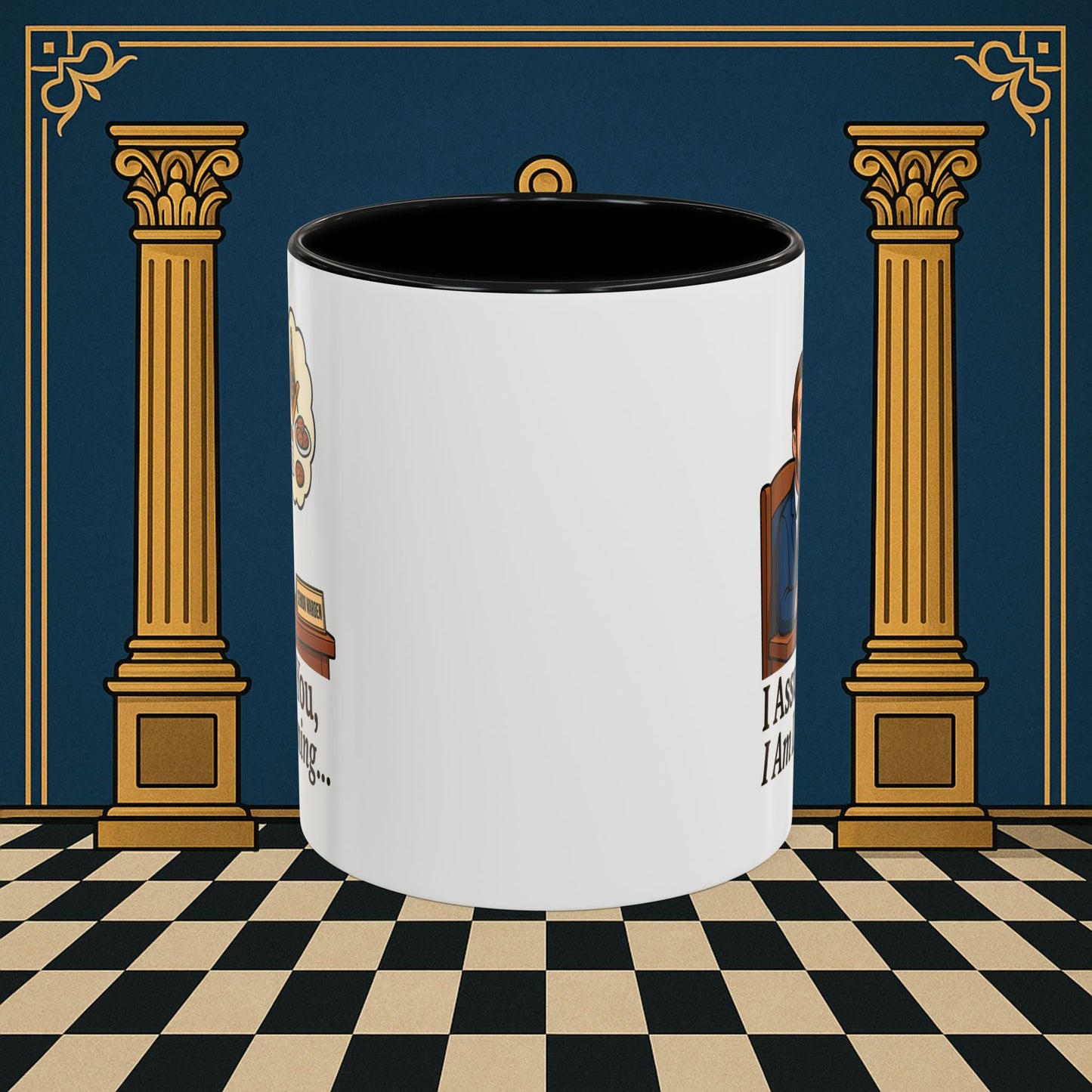 Masonic Mugs - Masonic Musings - Senior Warden Printify