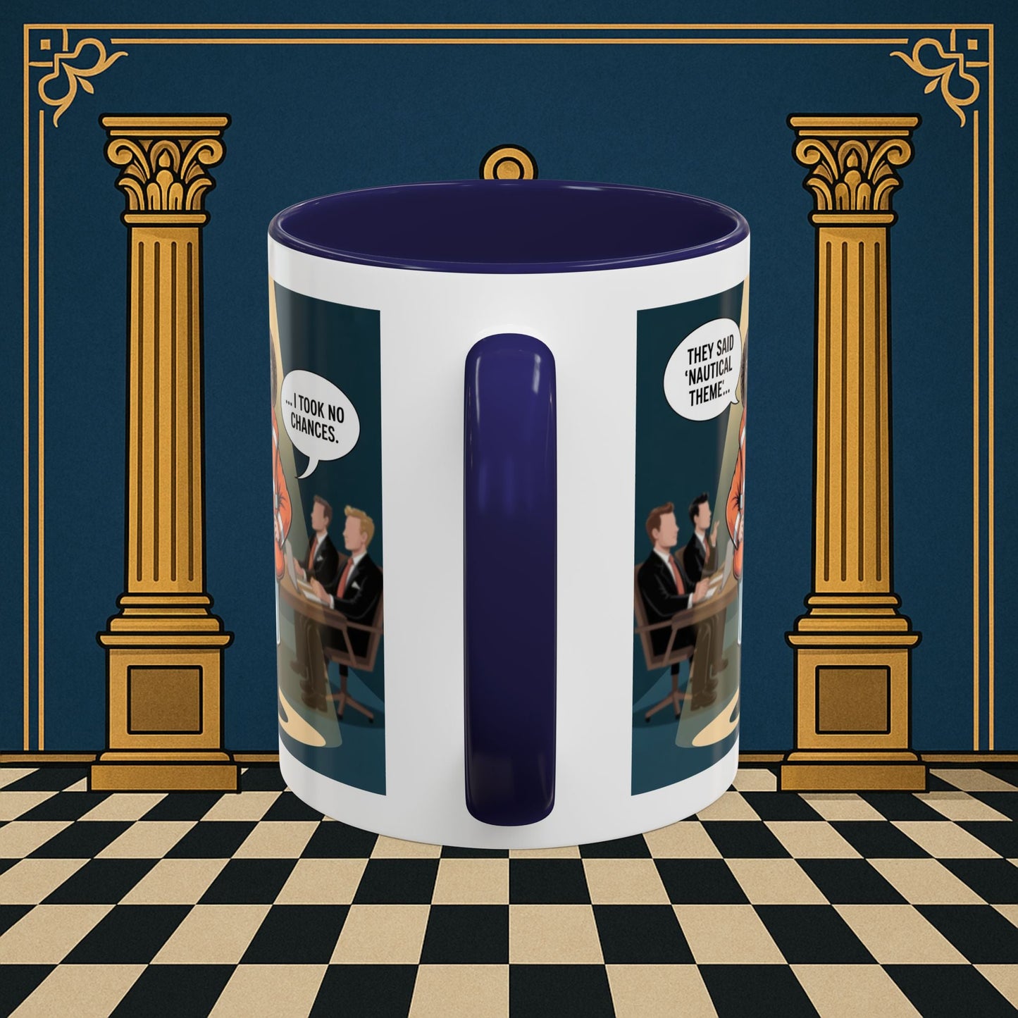 Masonic Mugs - Boardroom Baa - Royal Ark Mariner Printify