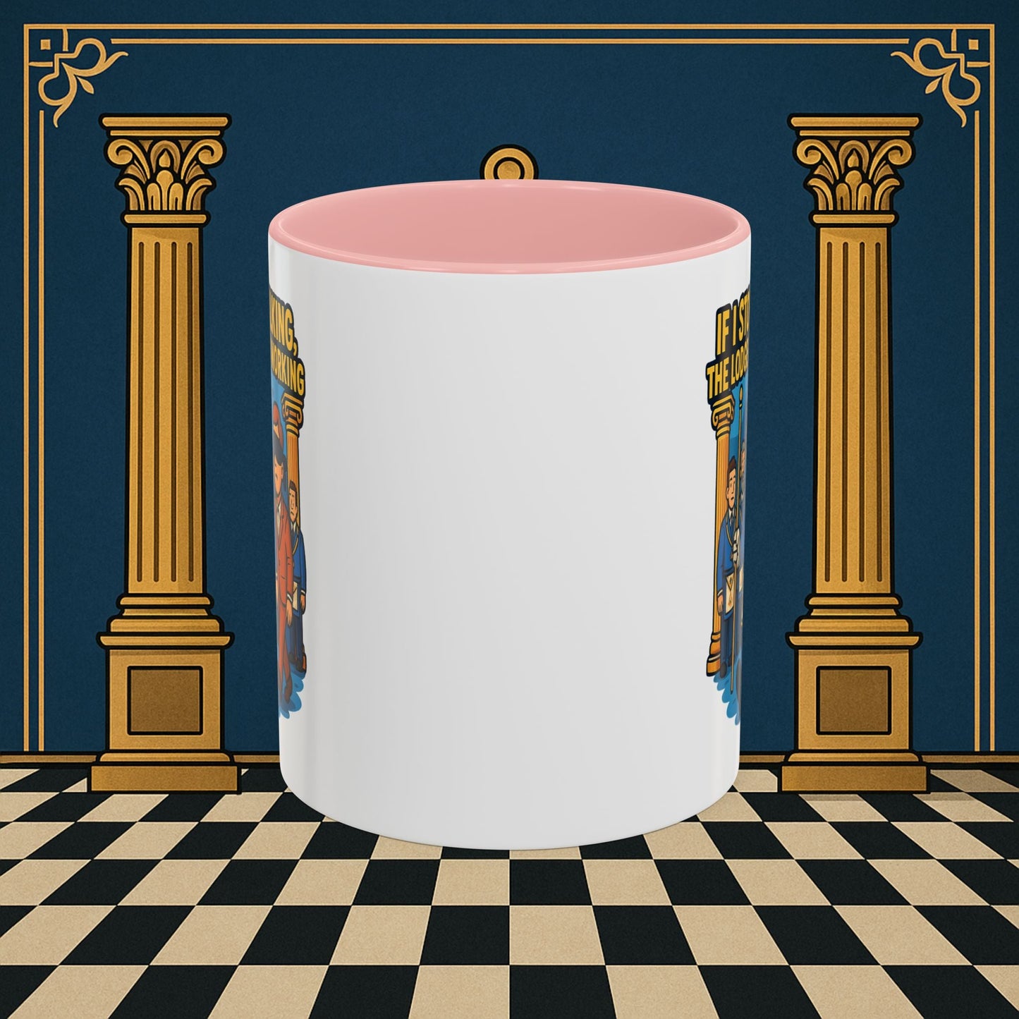 Masonic Mugs - Walking the Masonic Path - Senior Deacon Printify