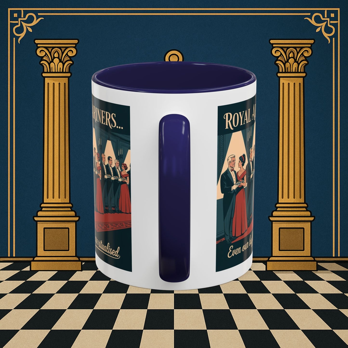 Masonic Mugs - Synchronized Service - Royal Ark Mariners Printify