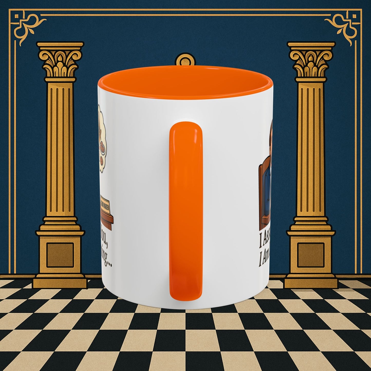 Masonic Mugs - Masonic Musings - Senior Warden Printify