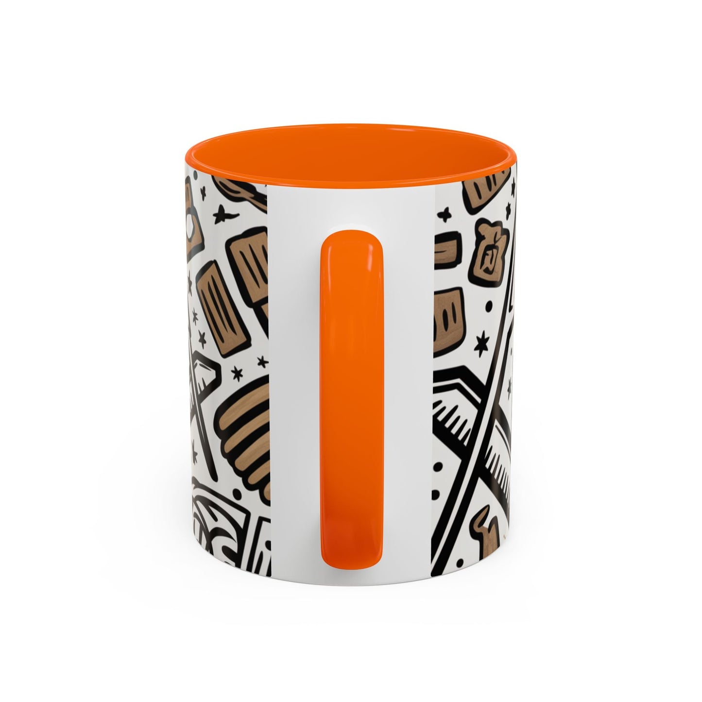 Masonic Premium Ready to Go Accent Coffee Mug | Unique Gift for Freemasons | Perfect for Coffee Lovers, Home Decor, Stylish Drinkware Printify