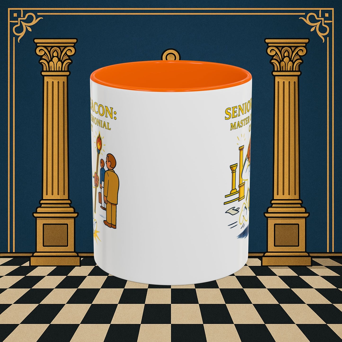 Masonic Mugs - Senior Deacon's CrossFit Challenge - Senior Deacon Printify