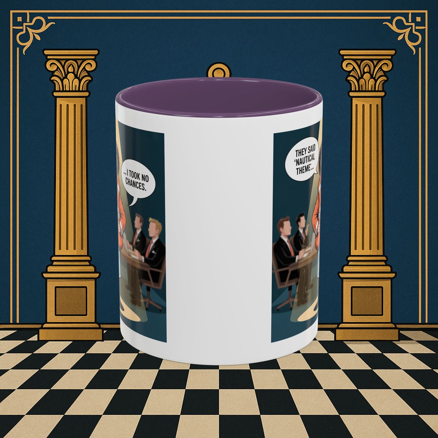 Masonic Mugs - Boardroom Baa - Royal Ark Mariner Printify