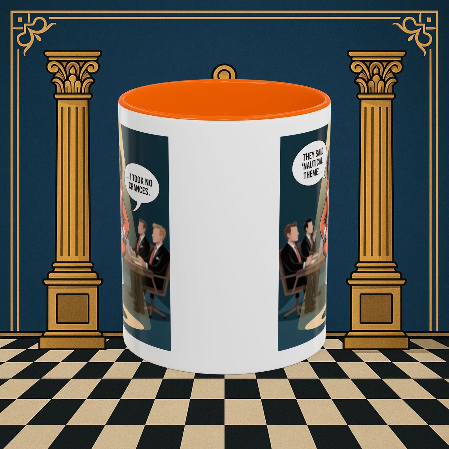 Masonic Mugs - Boardroom Baa - Royal Ark Mariner Printify
