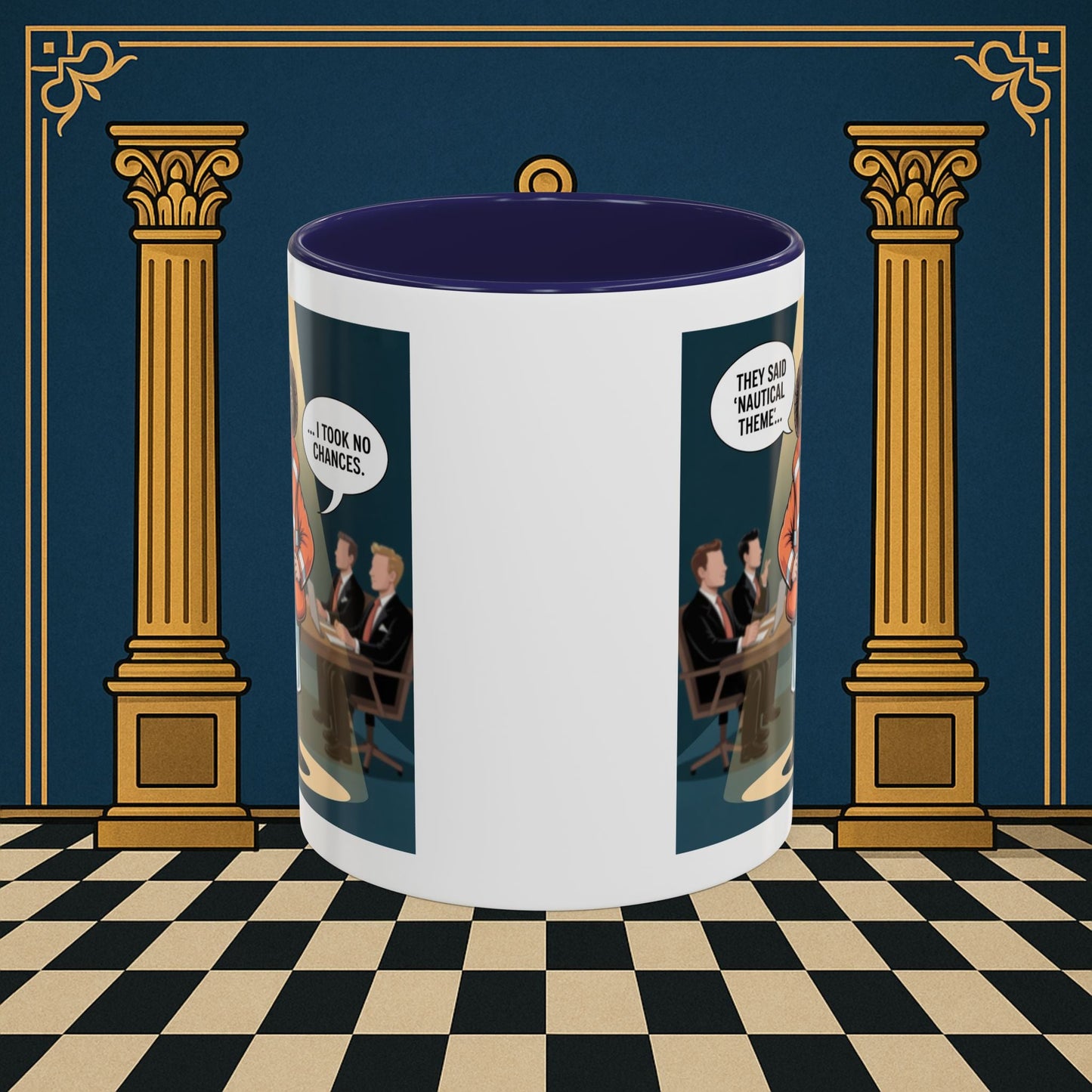 Masonic Mugs - Boardroom Baa - Royal Ark Mariner Printify