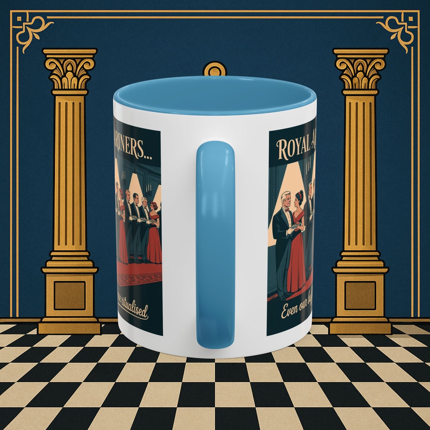Masonic Mugs - Synchronized Service - Royal Ark Mariners Printify