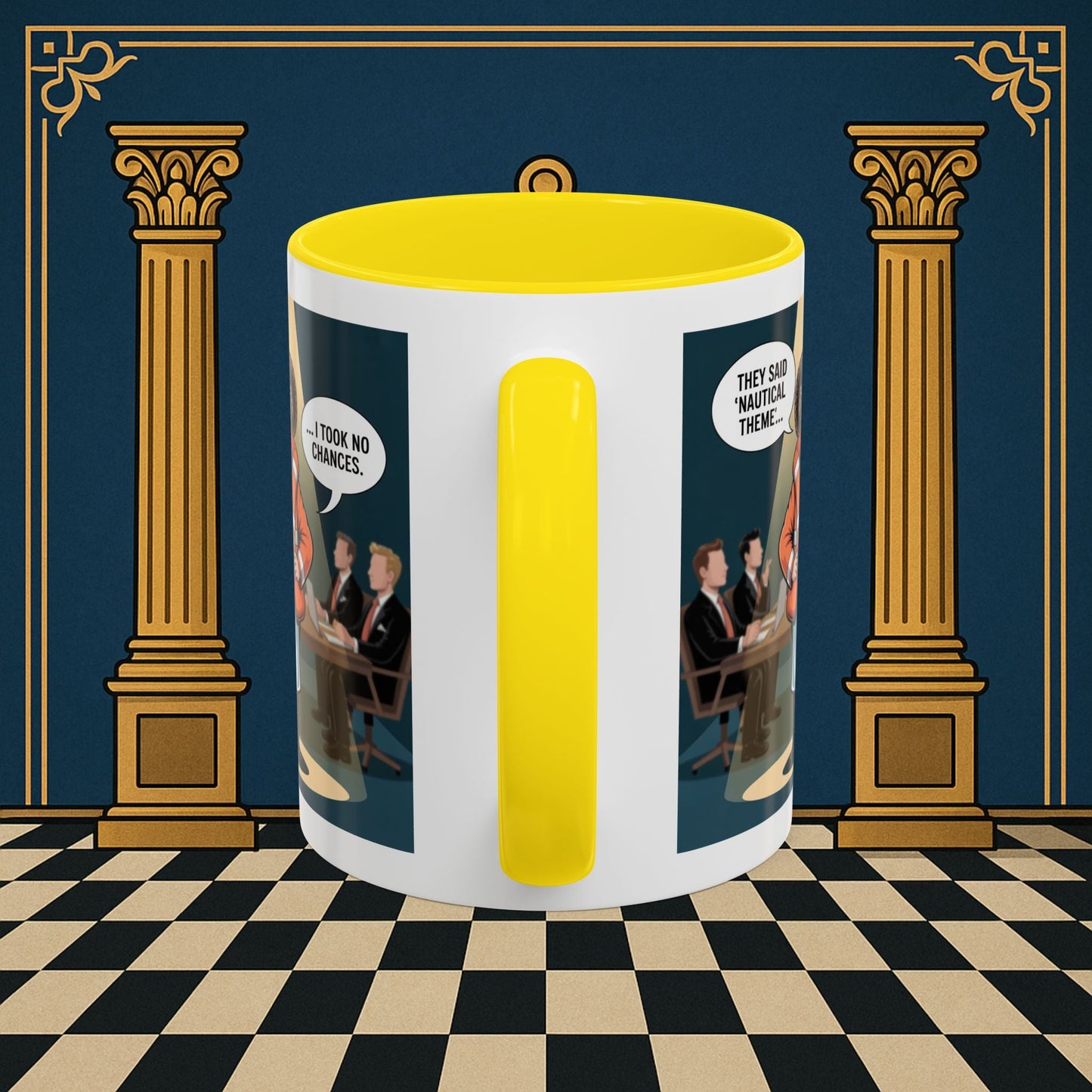 Masonic Mugs - Boardroom Baa - Royal Ark Mariner Printify