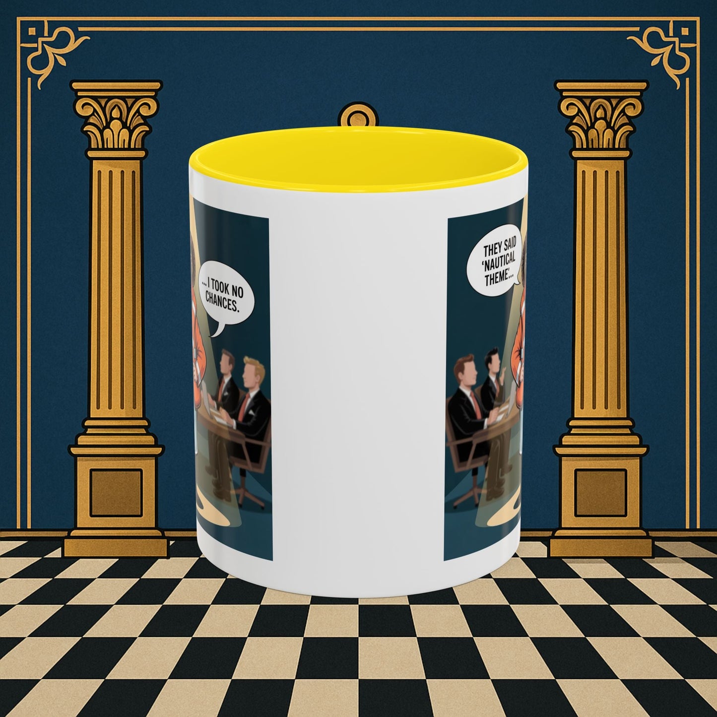 Masonic Mugs - Boardroom Baa - Royal Ark Mariner Printify