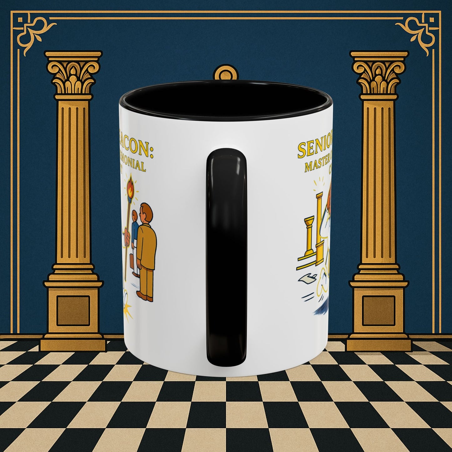 Masonic Mugs - Senior Deacon's CrossFit Challenge - Senior Deacon Printify