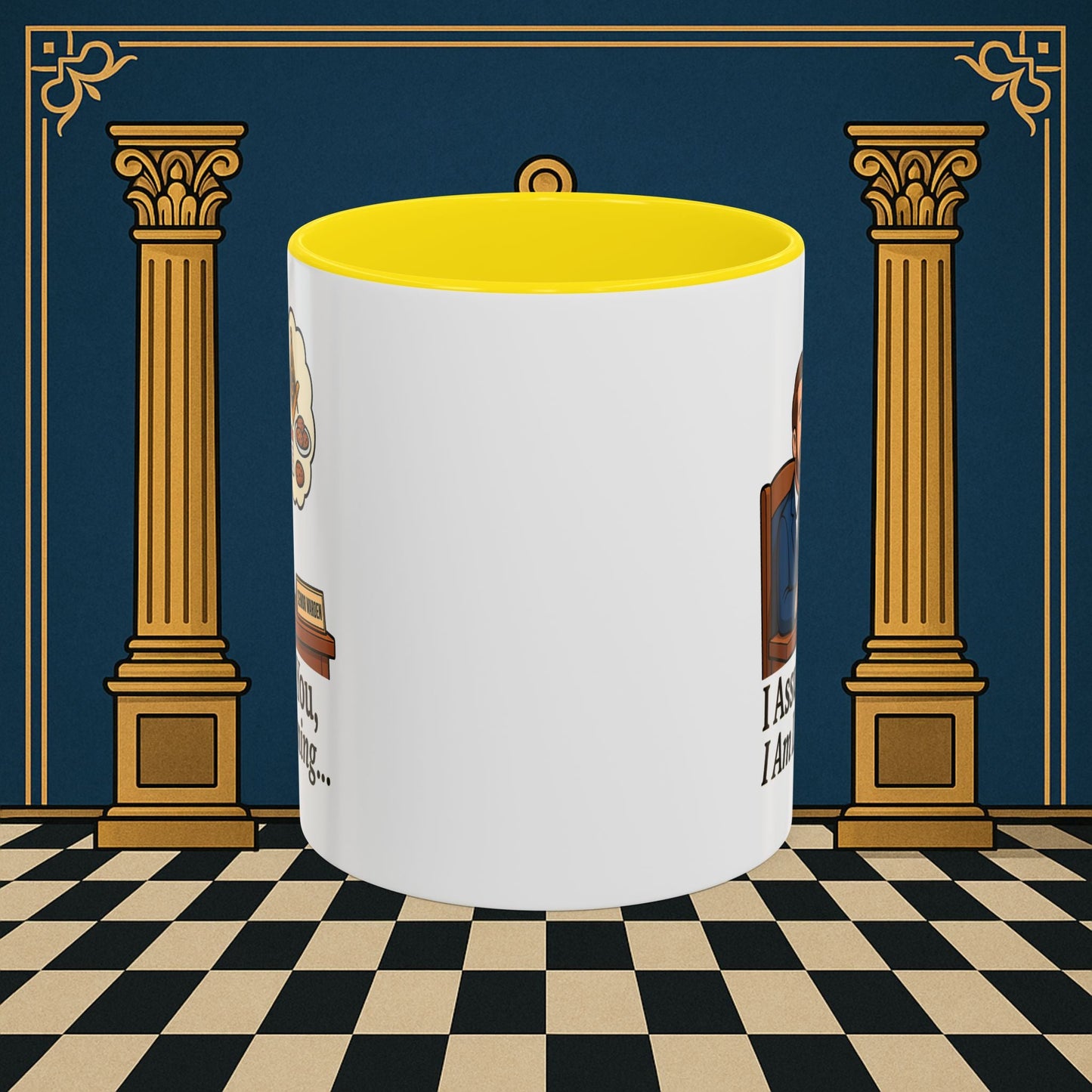 Masonic Mugs - Masonic Musings - Senior Warden Printify