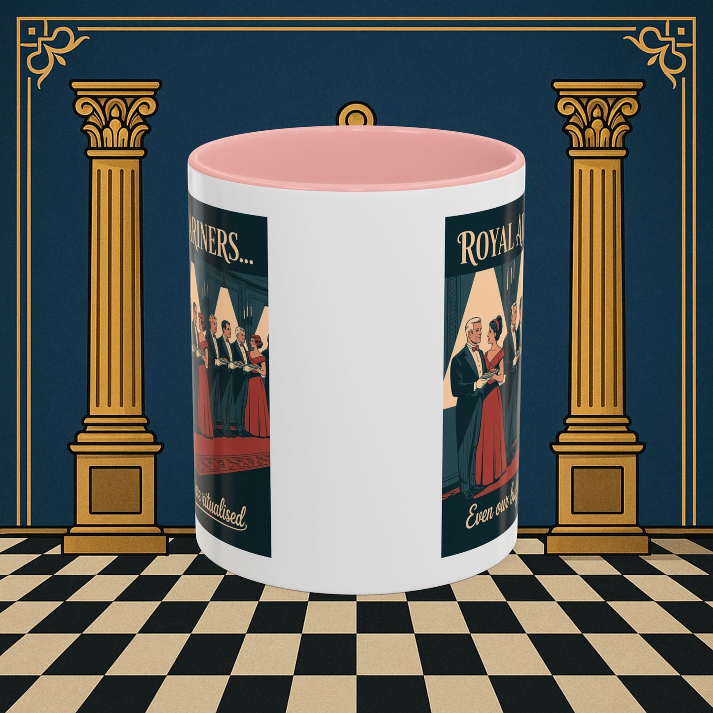 Masonic Mugs - Synchronized Service - Royal Ark Mariners Printify