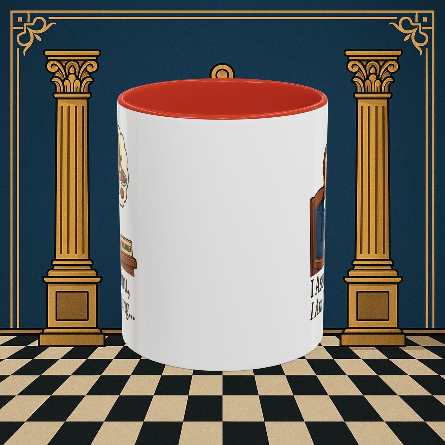 Masonic Mugs - Masonic Musings - Senior Warden Printify
