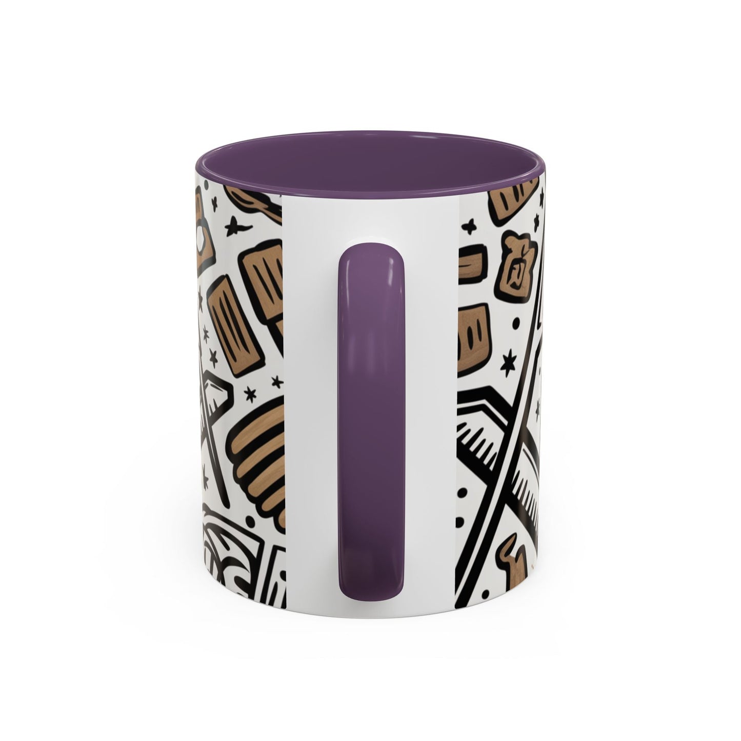 Masonic Premium Ready to Go Accent Coffee Mug | Unique Gift for Freemasons | Perfect for Coffee Lovers, Home Decor, Stylish Drinkware Printify