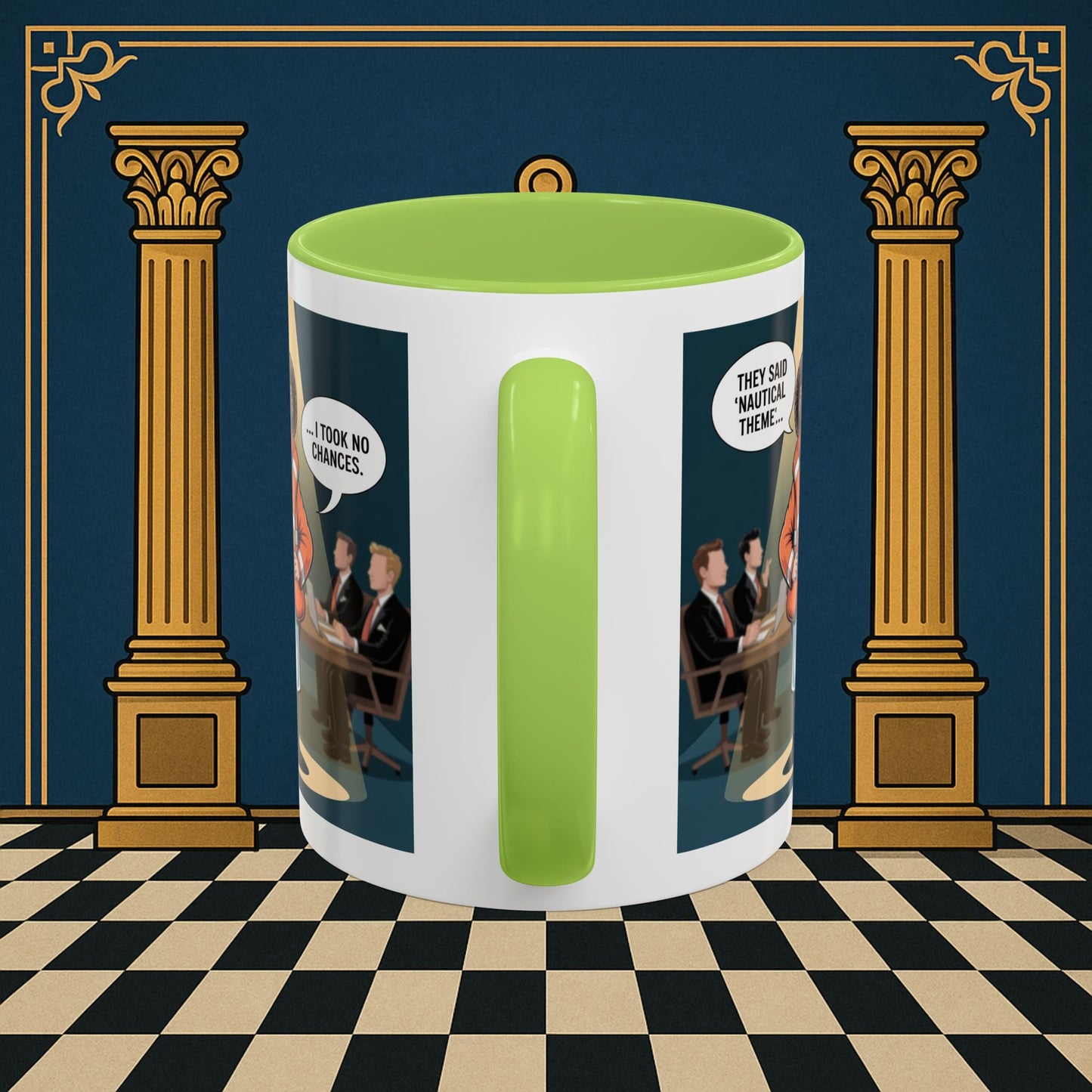 Masonic Mugs - Boardroom Baa - Royal Ark Mariner Printify