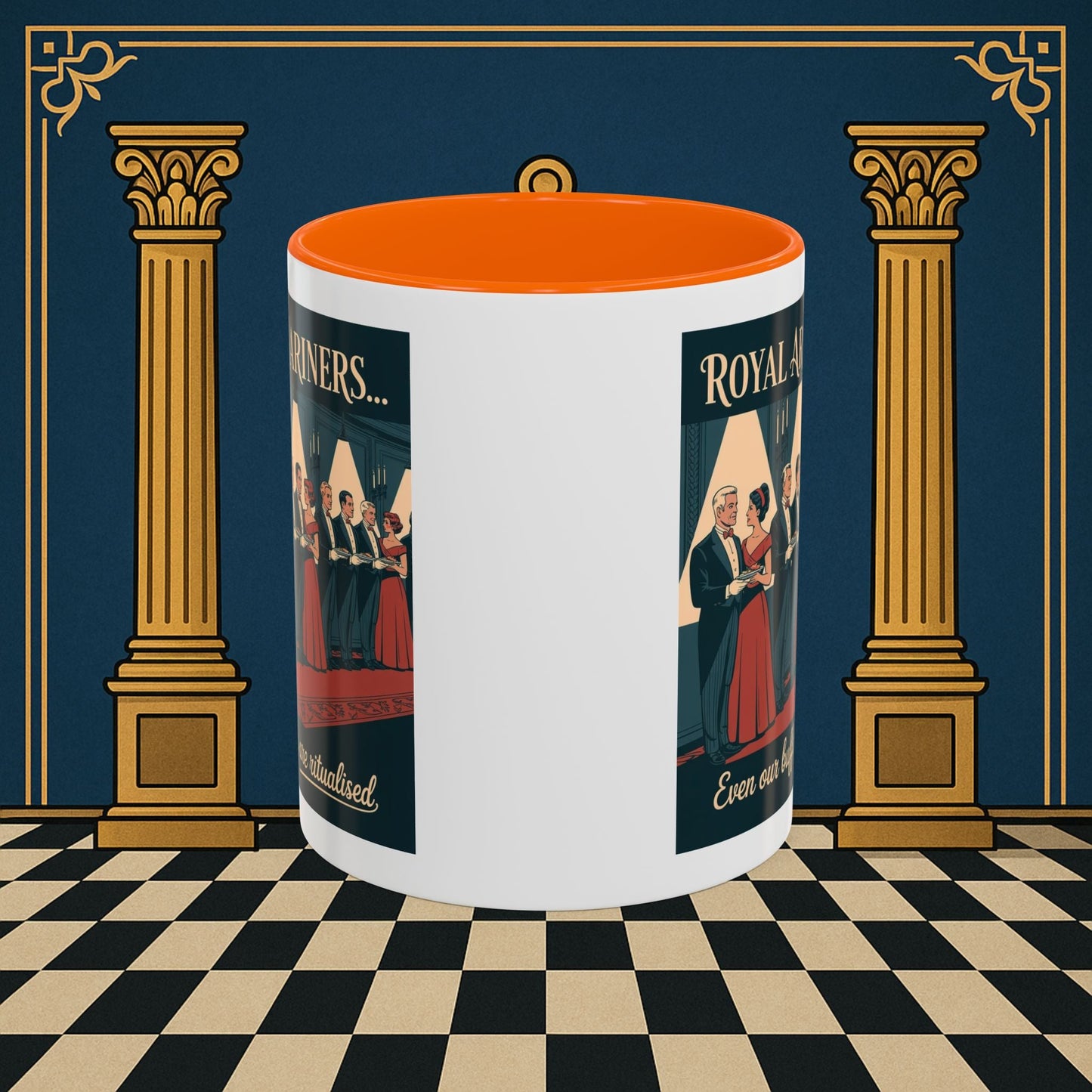 Masonic Mugs - Synchronized Service - Royal Ark Mariners Printify