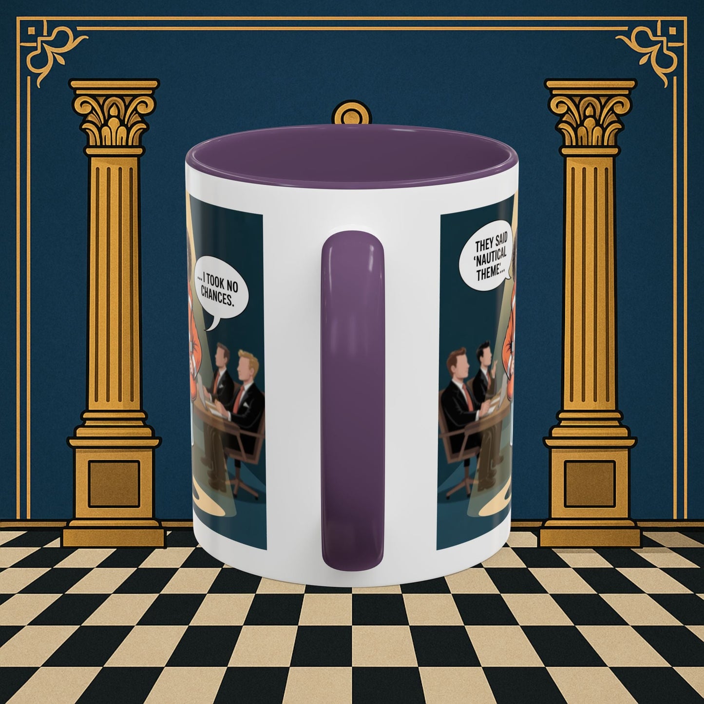 Masonic Mugs - Boardroom Baa - Royal Ark Mariner Printify