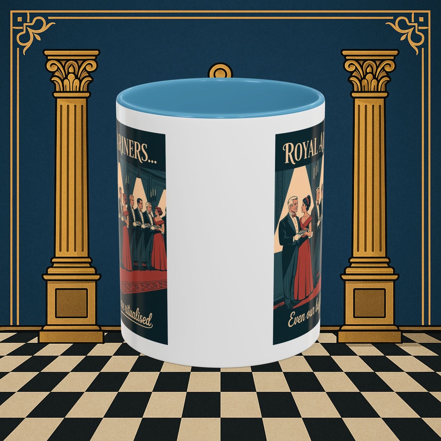 Masonic Mugs - Synchronized Service - Royal Ark Mariners Printify
