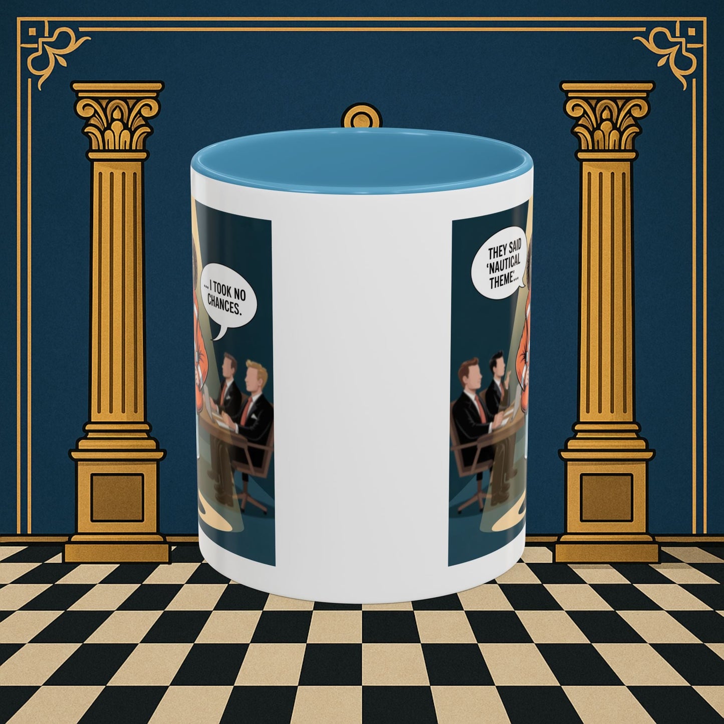 Masonic Mugs - Boardroom Baa - Royal Ark Mariner Printify