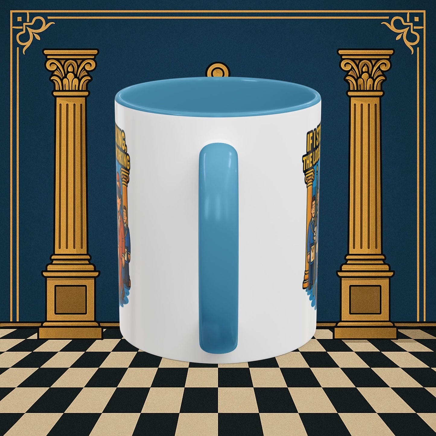 Masonic Mugs - Walking the Masonic Path - Senior Deacon Printify
