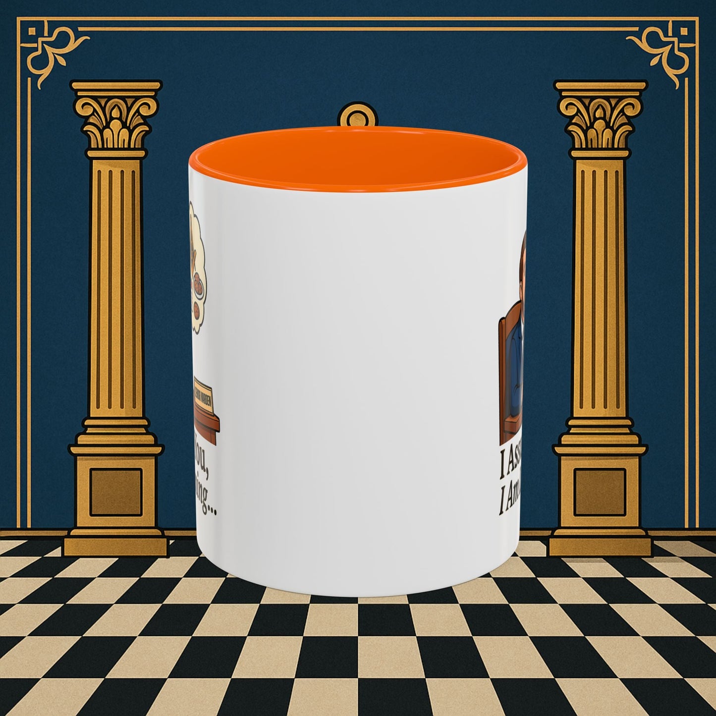 Masonic Mugs - Masonic Musings - Senior Warden Printify