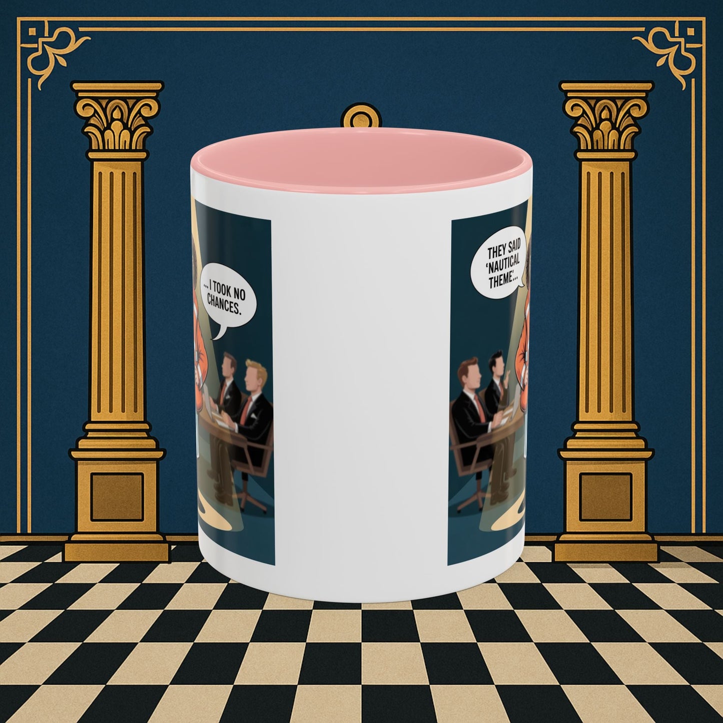 Masonic Mugs - Boardroom Baa - Royal Ark Mariner Printify
