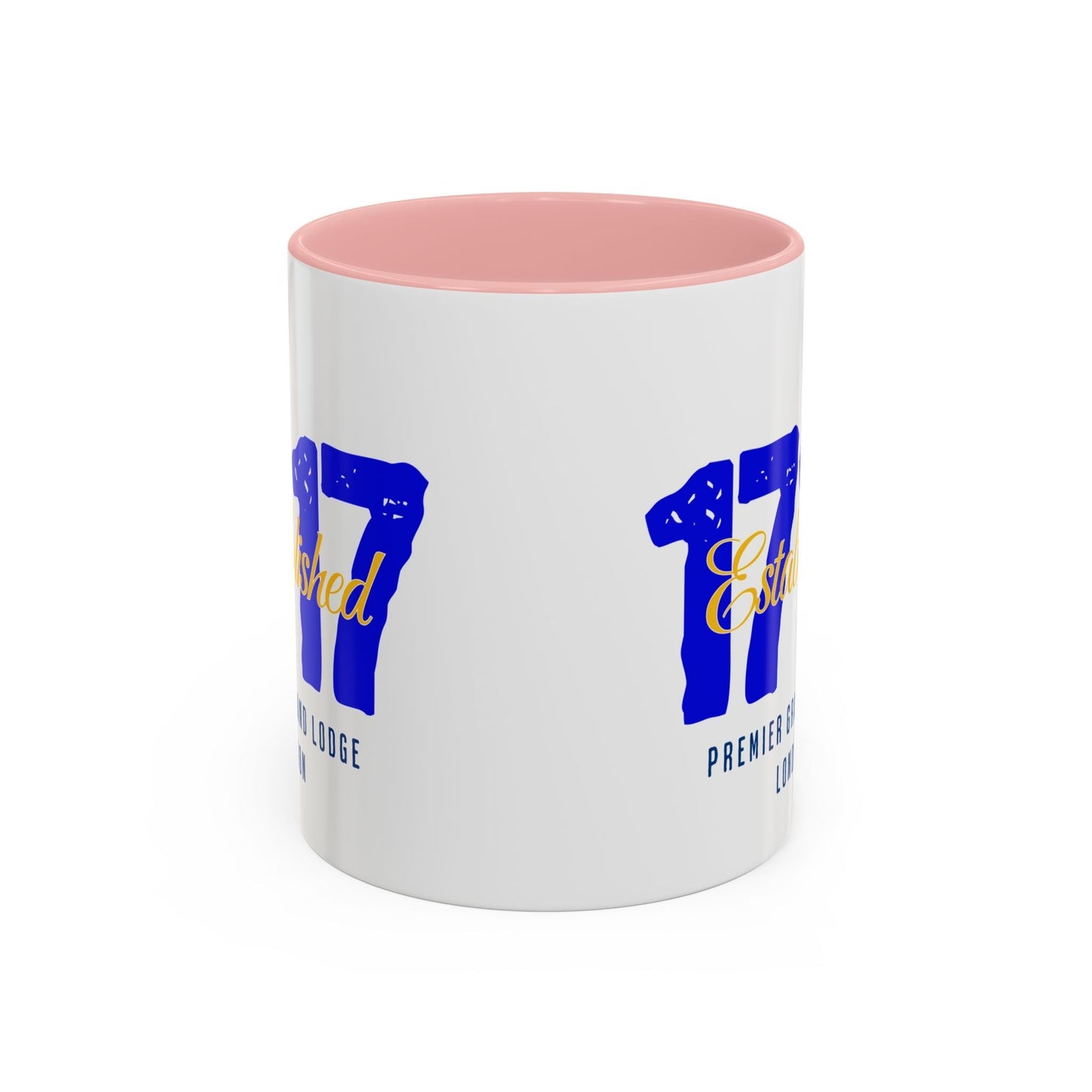 Established 1717 Accent Coffee Mug | Vintage Lodge Mug | Gift for Coffee Lovers | Unique Home Decor | Anniversary Mug | Coffee Cup - Masonic Mugs