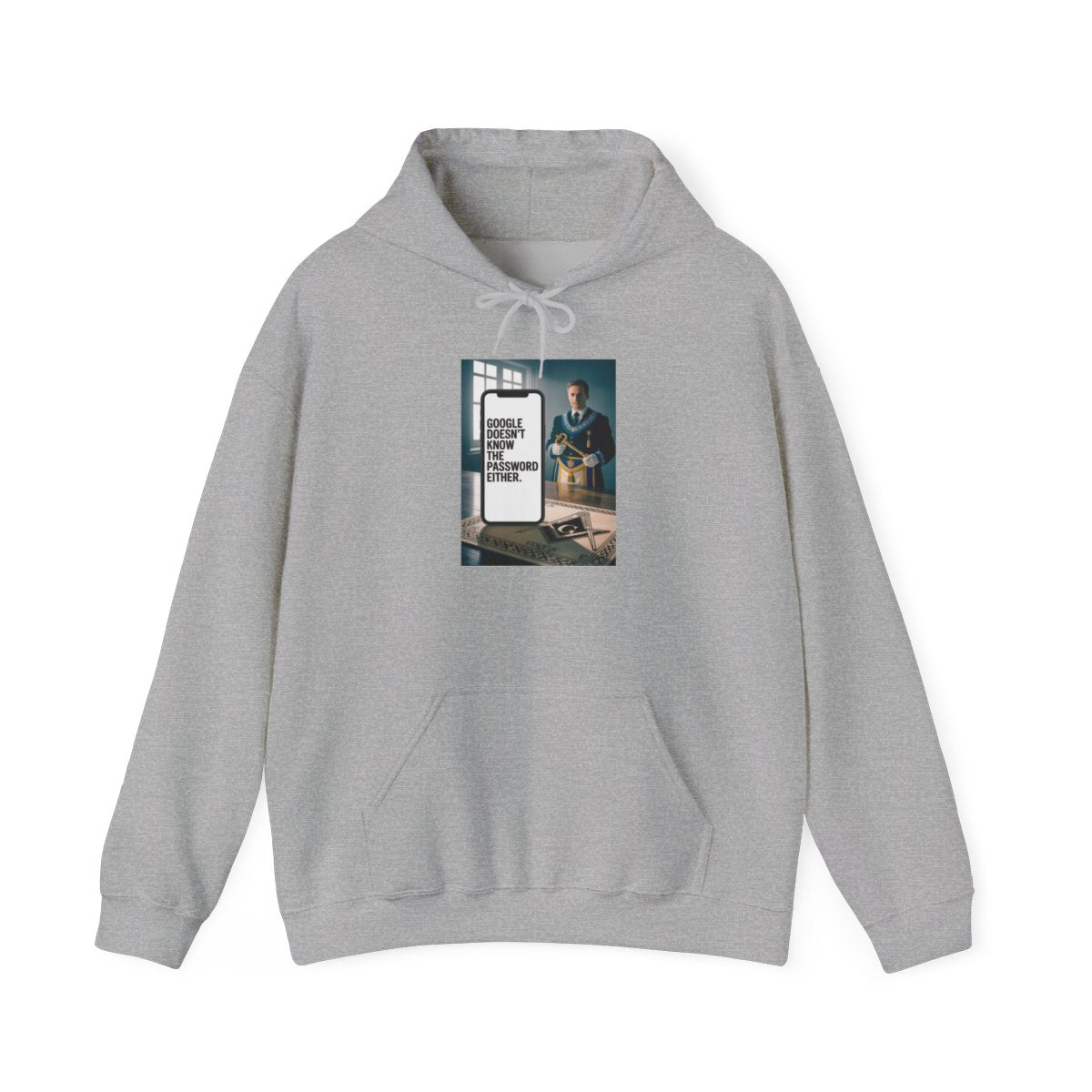 Google doesn't know the password - Unisex Freemason Ready to Go Apparel – T-Shirt, Sweatshirt or Hoodie – Multiple Colours & Sizes - Masonic Mugs