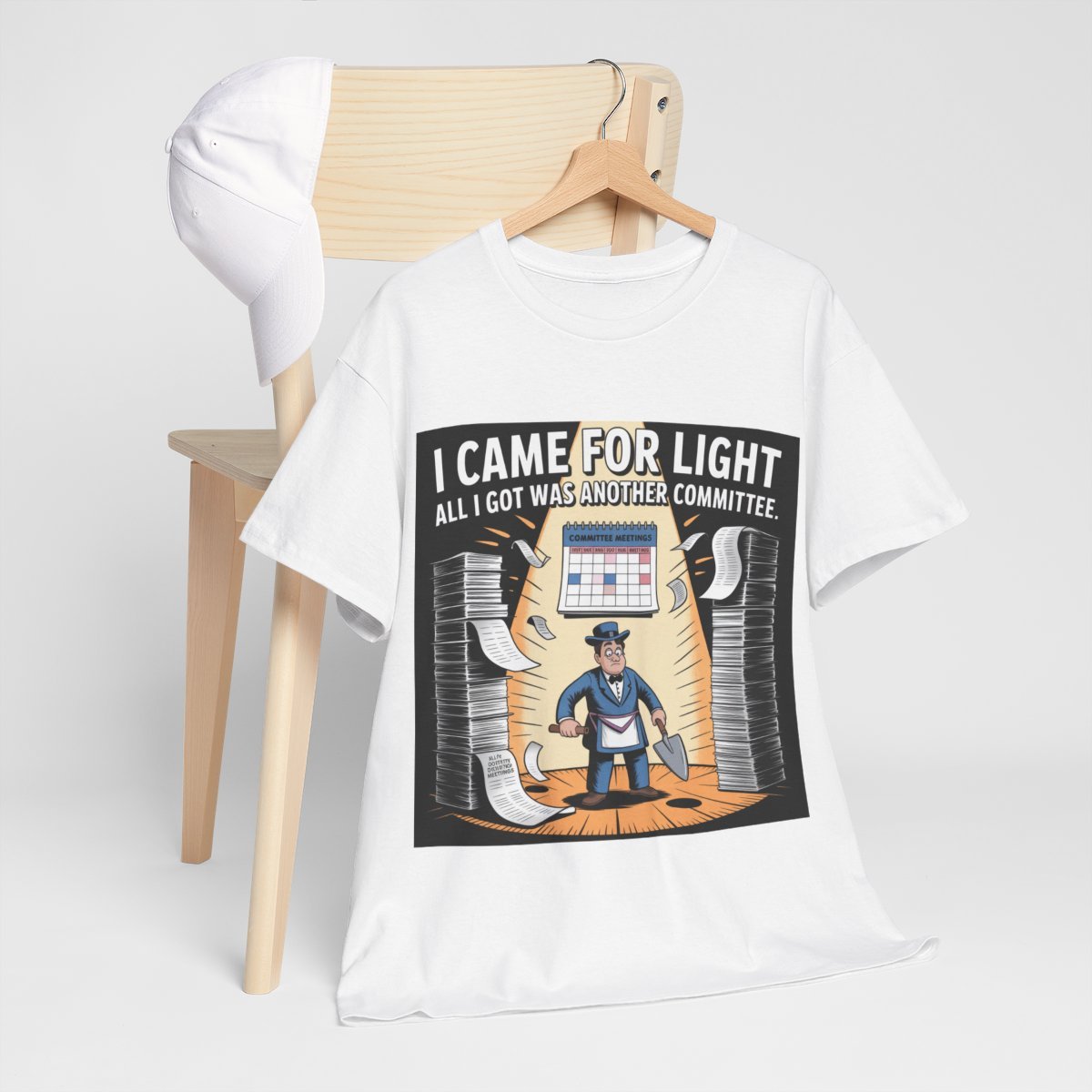 I came for Light - Unisex Freemason Ready to Go Apparel – T-Shirt, Sweatshirt or Hoodie – Multiple Colours & Sizes - Masonic Mugs