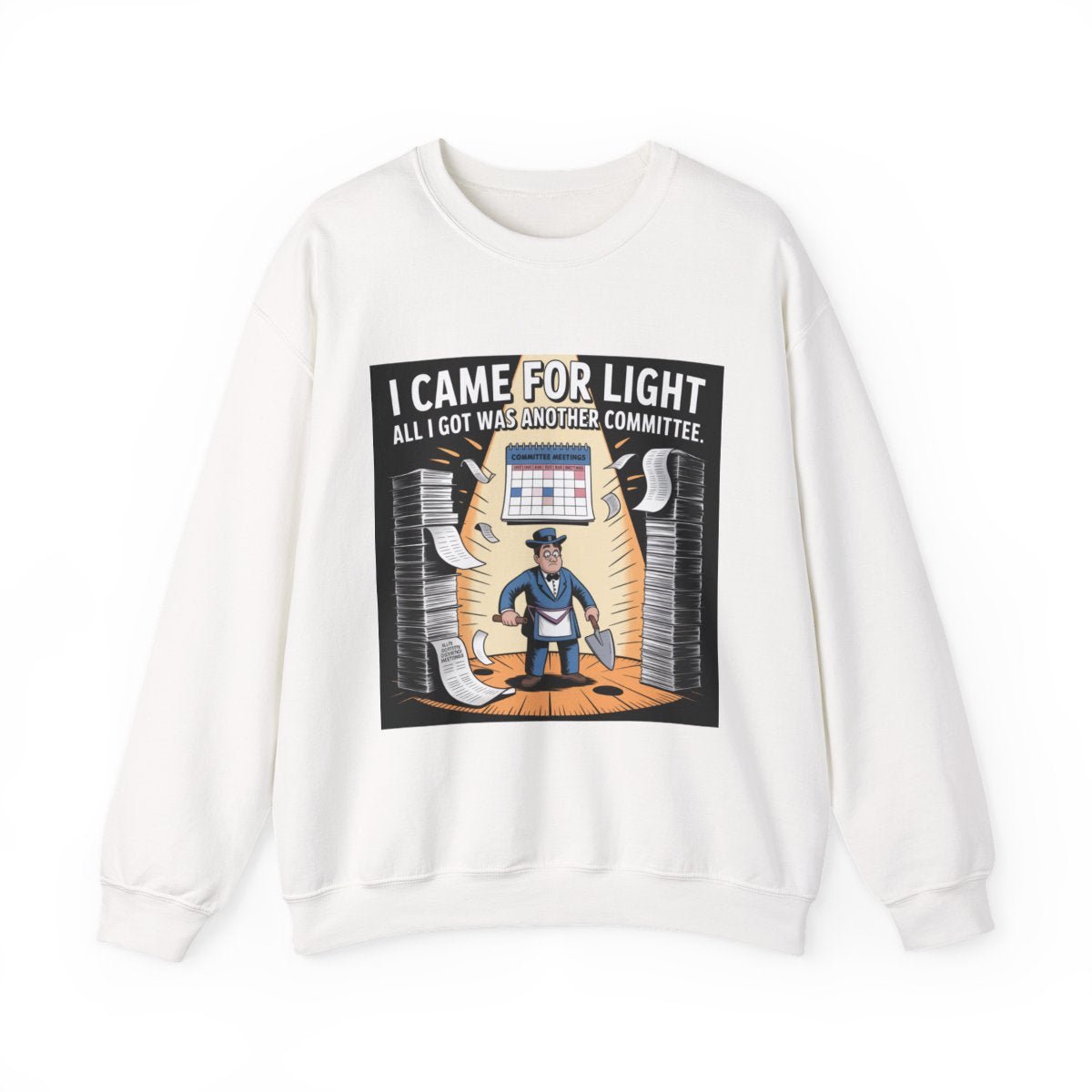 I came for Light - Unisex Freemason Ready to Go Apparel – T-Shirt, Sweatshirt or Hoodie – Multiple Colours & Sizes - Masonic Mugs