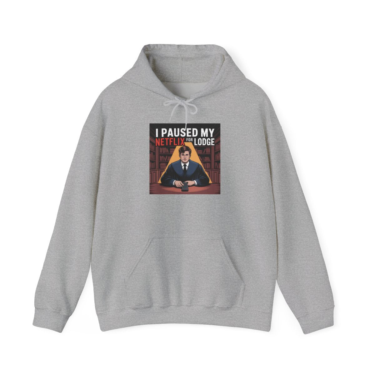 I paused my Netflix for Lodge - Unisex Freemason Ready to Go Apparel – T-Shirt, Sweatshirt or Hoodie – Multiple Colours & Sizes - Masonic Mugs