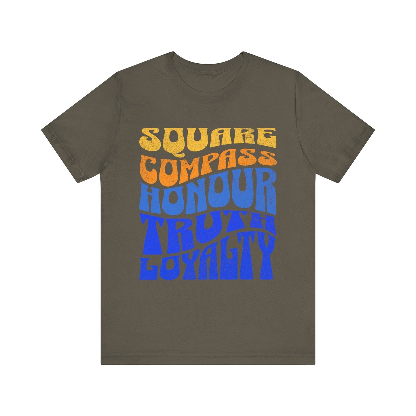 Masonic Mugs T-Shirt – Honour, Truth, Loyalty – Freemason Ready to Go Apparel - Masonic Mugs