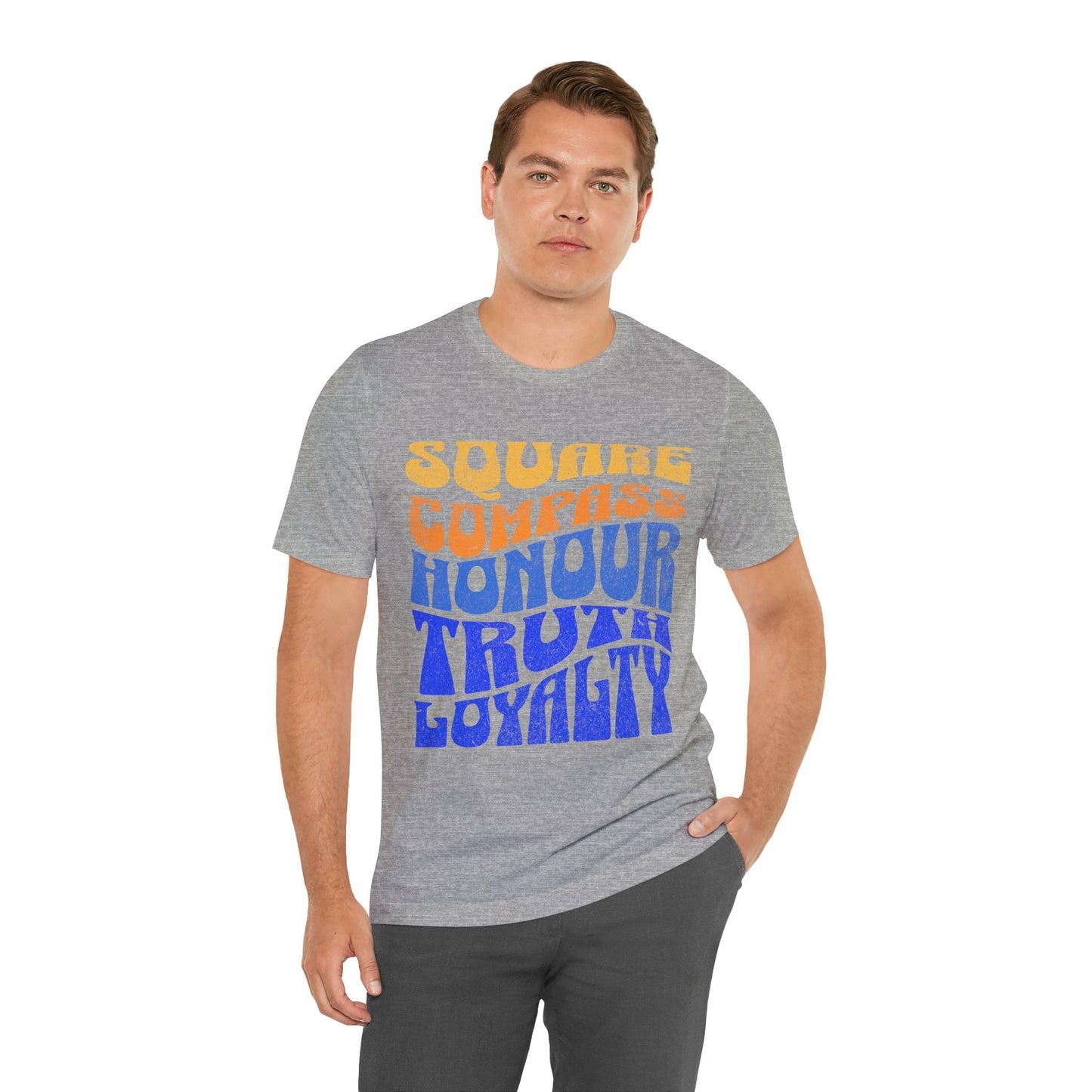 Masonic Mugs T-Shirt – Honour, Truth, Loyalty – Freemason Ready to Go Apparel - Masonic Mugs