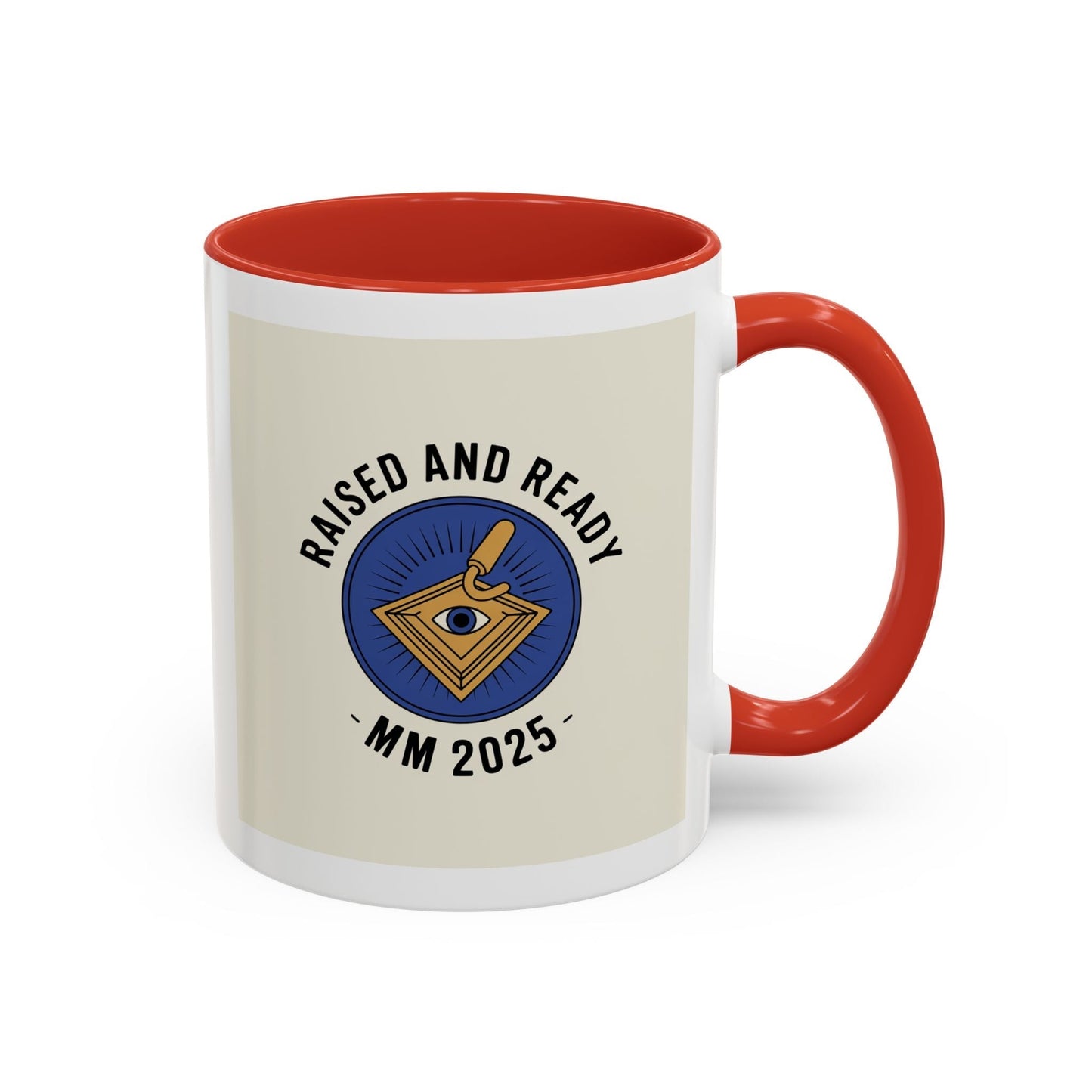 Premium Ready to Go Freemason Design | The Third Degree | Master Mason | Raised and Ready 2025 - Masonic Mugs