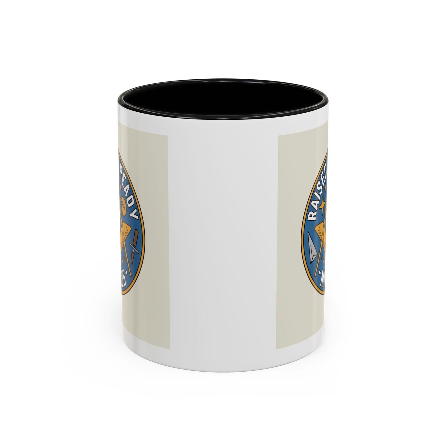 Premium Ready to Go Freemason Design | The Third Degree | Master Mason | Raised and Ready 2025 - Masonic Mugs