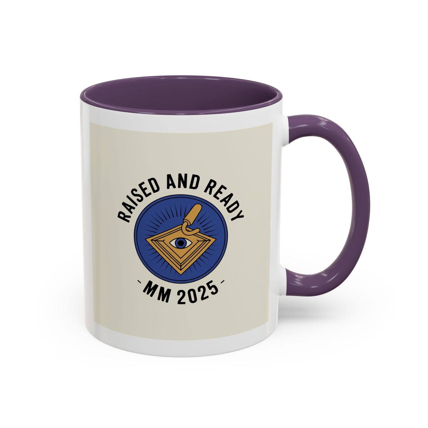 Premium Ready to Go Freemason Design | The Third Degree | Master Mason | Raised and Ready 2025 - Masonic Mugs