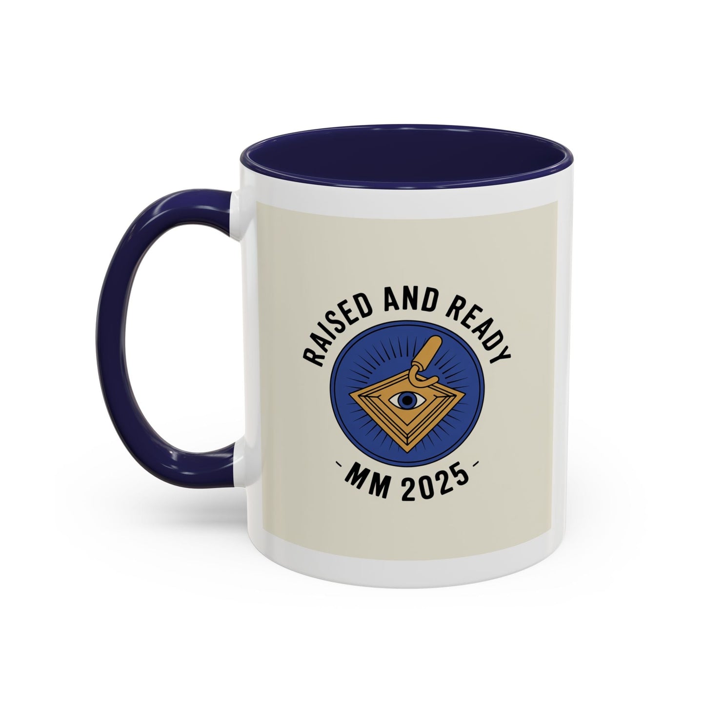 Premium Ready to Go Freemason Design | The Third Degree | Master Mason | Raised and Ready 2025 - Masonic Mugs