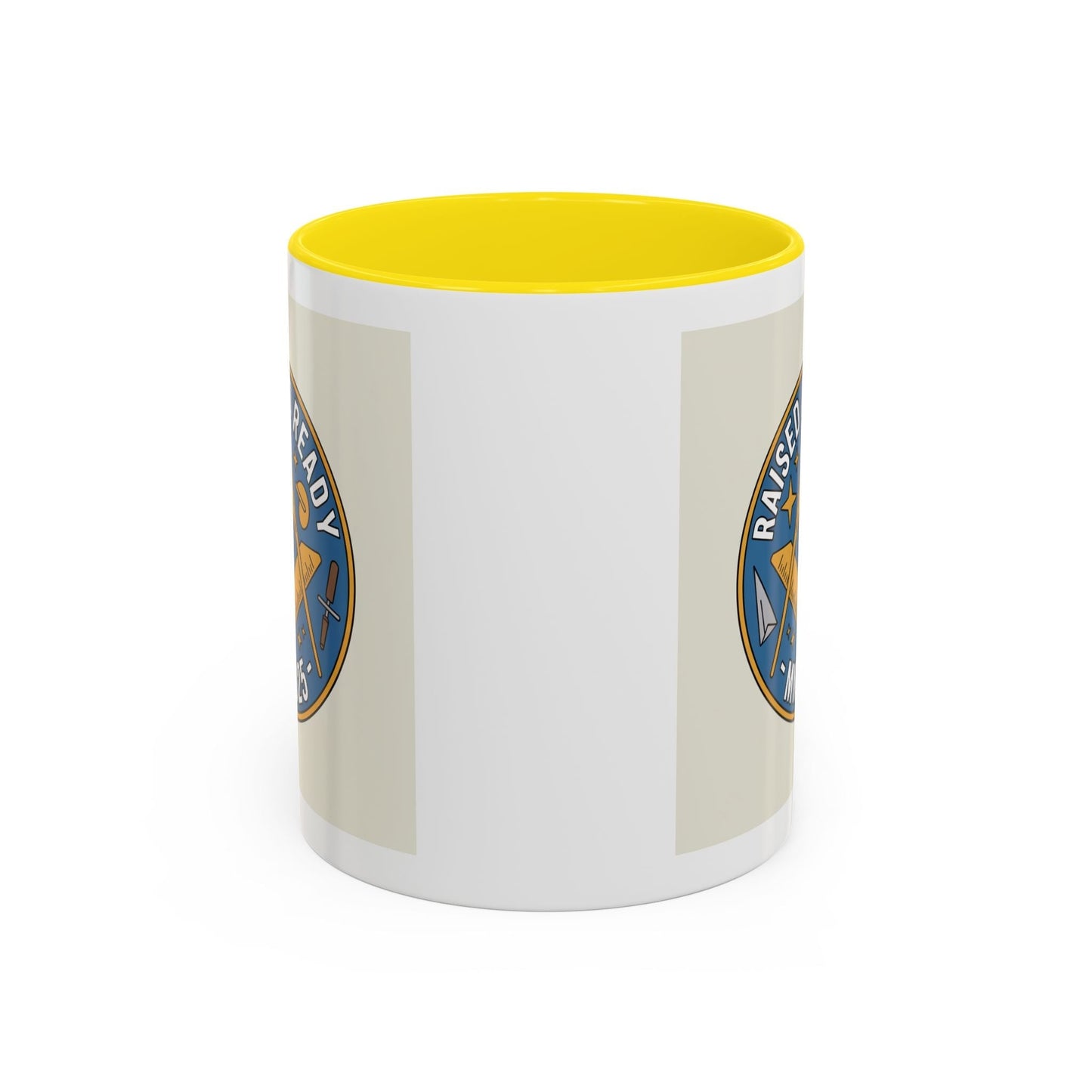 Premium Ready to Go Freemason Design | The Third Degree | Master Mason | Raised and Ready 2025 - Masonic Mugs
