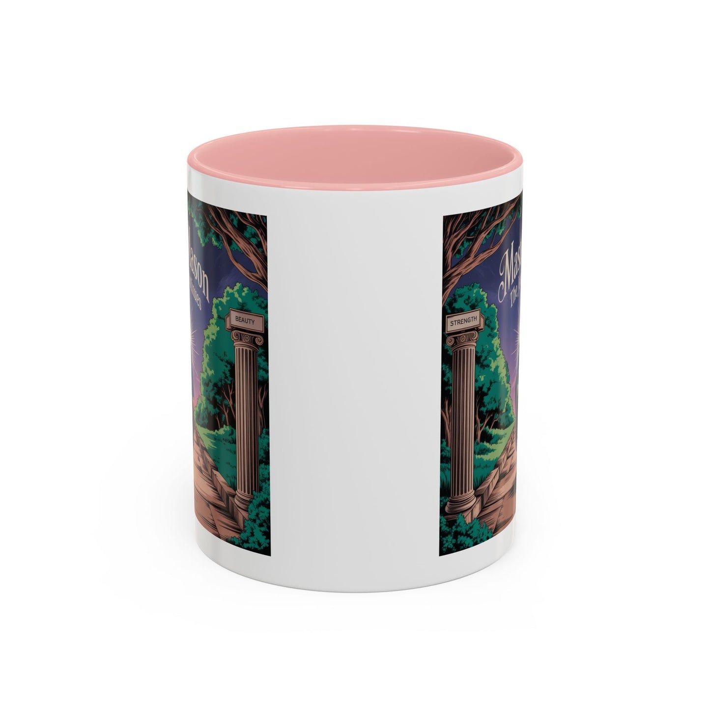 Premium Ready to Go Freemason Design | The Third Degree | Master Mason | The Journey Continues - Masonic Mugs
