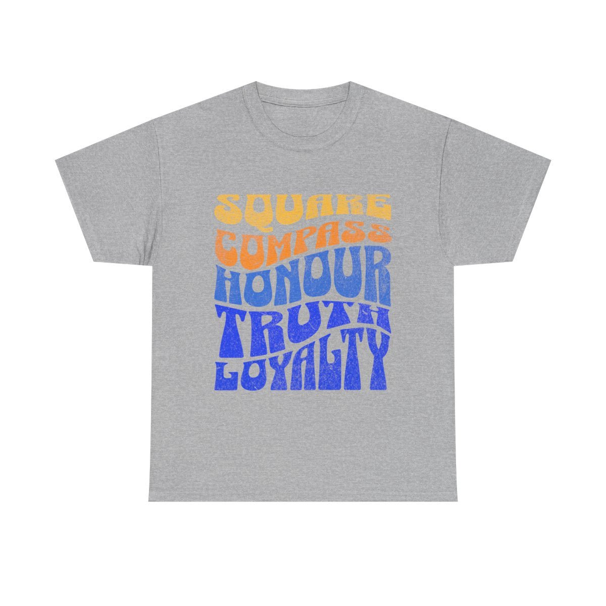 Square Compass Honour Truth Loyalty - Unisex Freemason Ready to Go Apparel – T-Shirt, Sweatshirt or Hoodie – Multiple Colours & Sizes - Masonic Mugs