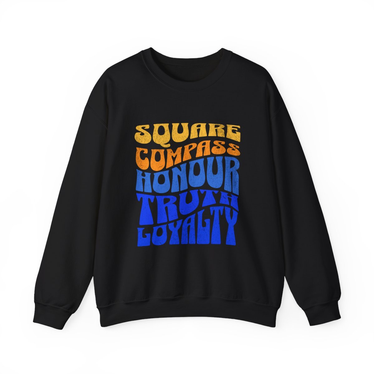 Square Compass Honour Truth Loyalty - Unisex Freemason Ready to Go Apparel – T-Shirt, Sweatshirt or Hoodie – Multiple Colours & Sizes - Masonic Mugs
